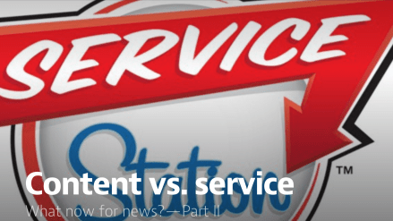 Content vs. Service
