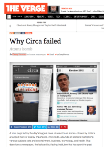The Verge, Why Circa failed